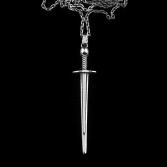 GAL Silver sword pendant