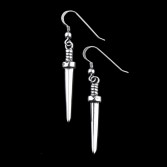 Dagger earrings