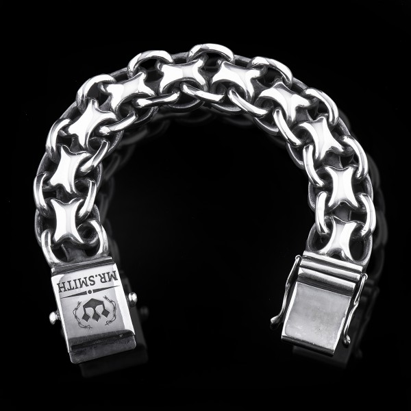 Silver Armor links bracelet