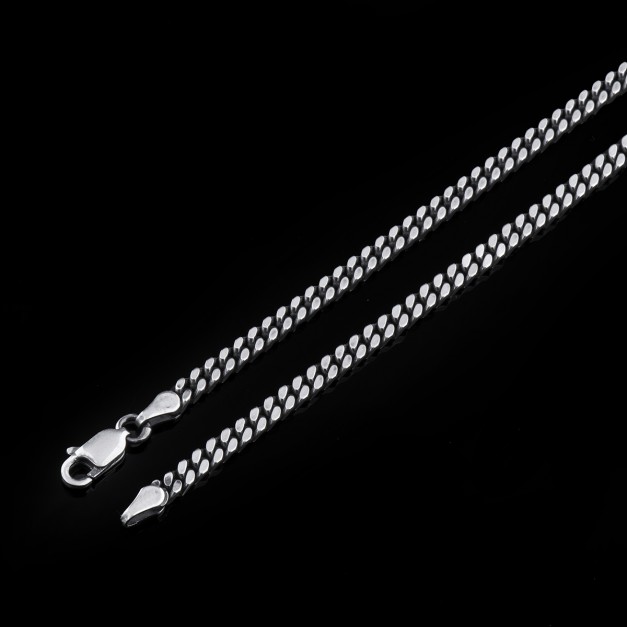 Silver panzer 3mm chain