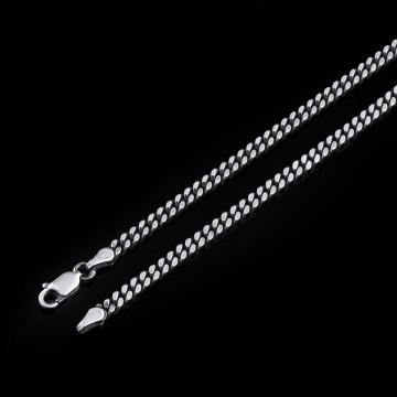 SILVER CUBE 3.6 mm CHAIN