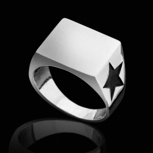 Silver Stars Ring